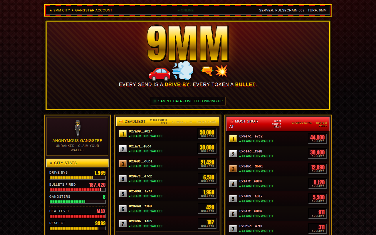 9MM — Drive-By Leaderboard
