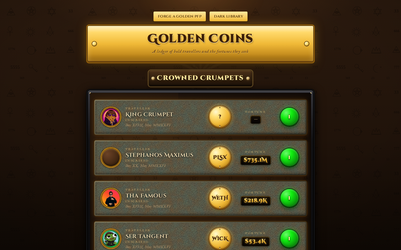 Golden Coins